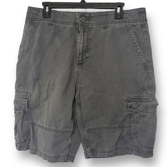 American Rag Men's Denim Cargo Shorts Gray Size 33 - Picture 1 of 14